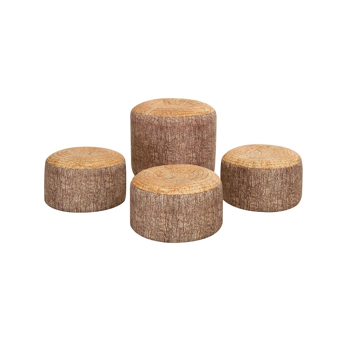 Eden Learning Spaces Tree Stumps - Pack of 4 (Multi Pack)