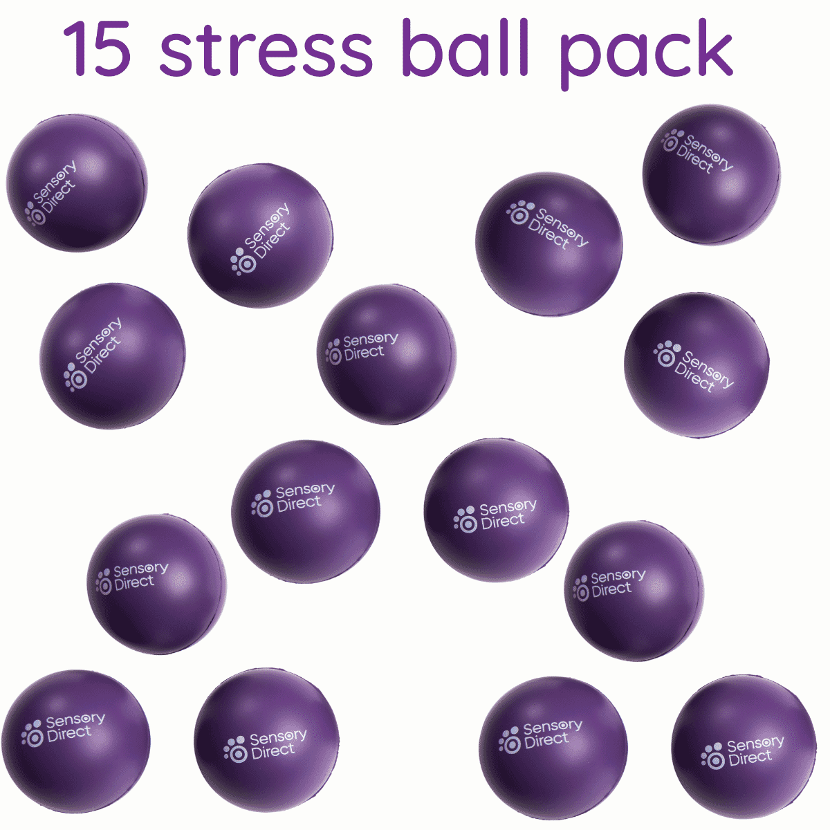  Set of 15 - Squeezy Stress Balls