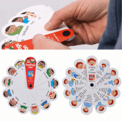 Set of 2 Communication Fans (Managing Change & Feelings)