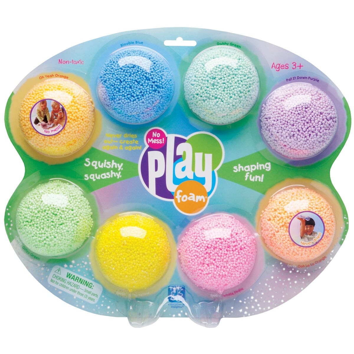 Educational Toys | Tactile Play – No Mess PlayFoam Original 8 Pack