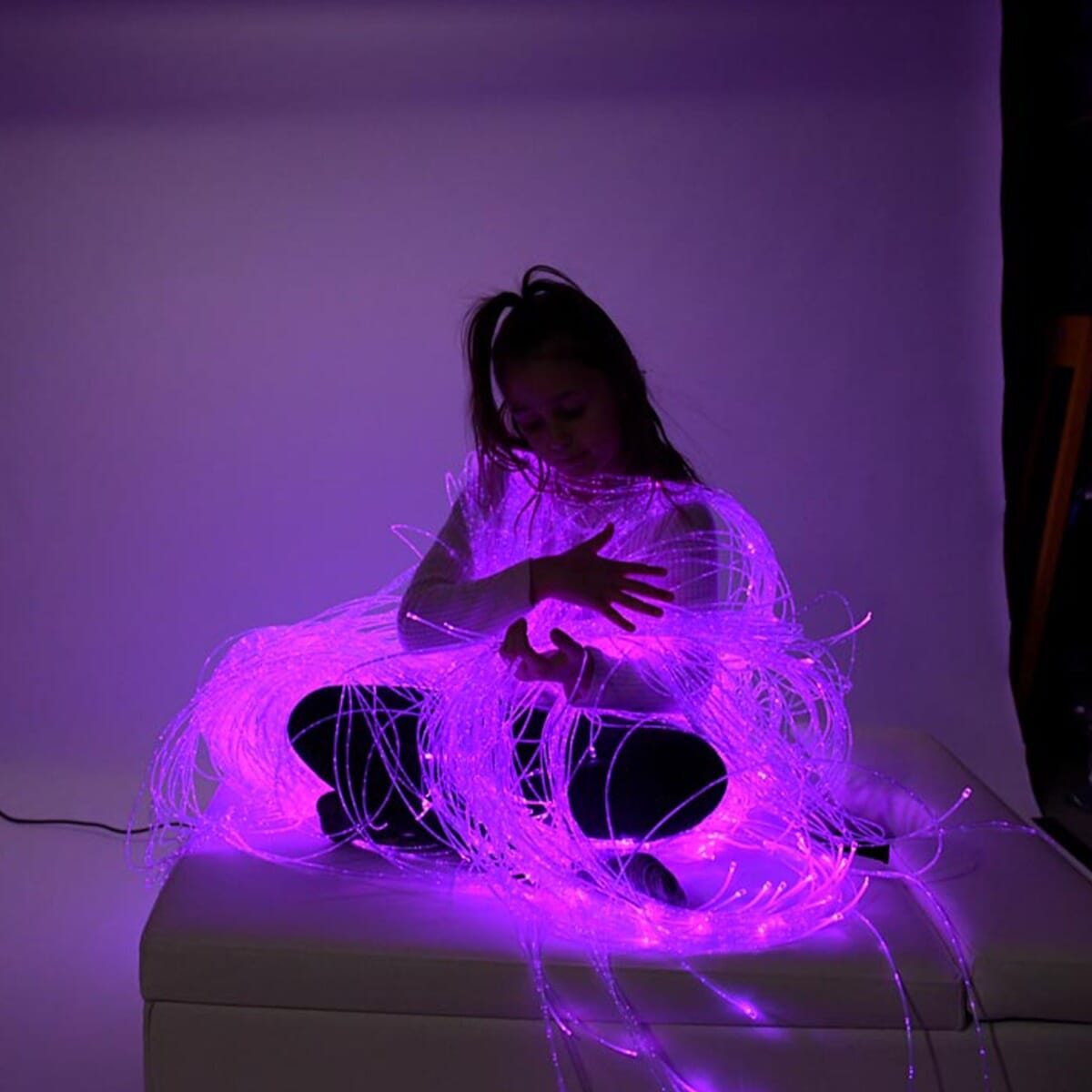 Fiber optic sensory lighting kit on sale