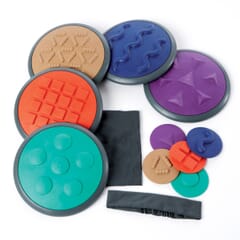 Tactile Discs Set 2 (5 Large & 5 Small)