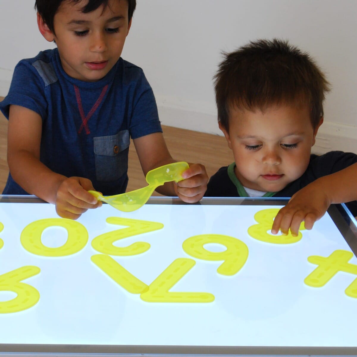 Yellow Silishapes® Trace Numbers - Pk10