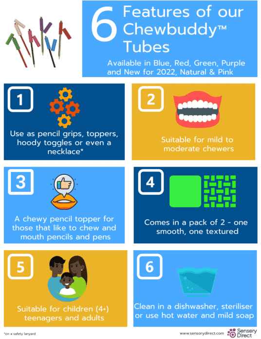 Chewybuddy Tubes pack of 8