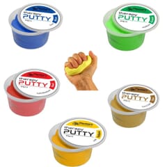 Therapeutic Putty 5 Pack - (5 colours - 5 strengths)