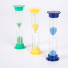 Mini sand timer set - Pack of 3 ( 1/3/5 MIN)