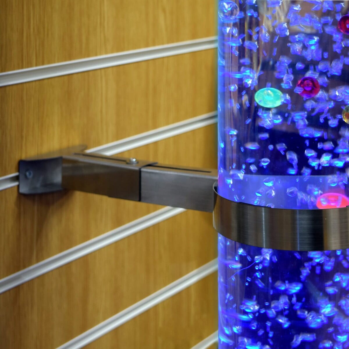 Colour Changing LED Bubble Tube 120cm Sensory Direct