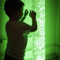 Interactive LED Bubble Tube