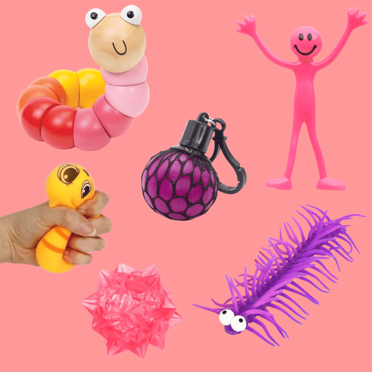 Fidget Pack of 6 - Candy