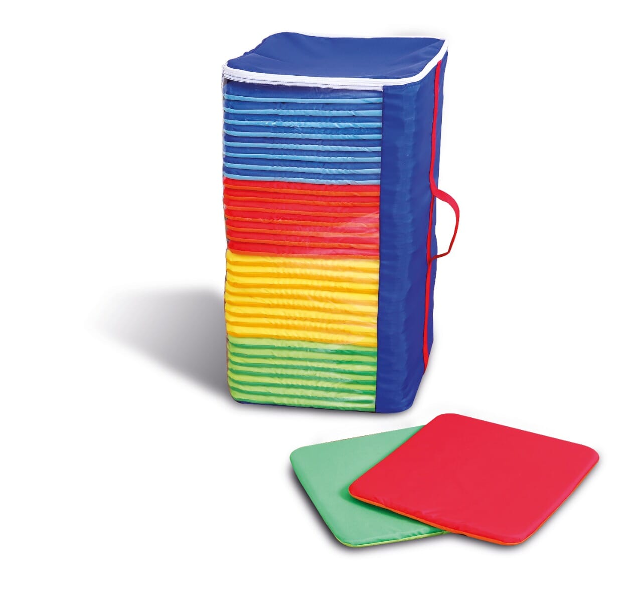 Rainbow Square Mats & Holdall