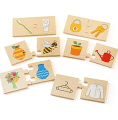 Things That Go Together Wooden Puzzle