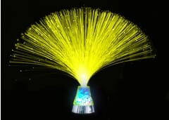 Fibre Optic ICE with Remote Control Colour Changing Base