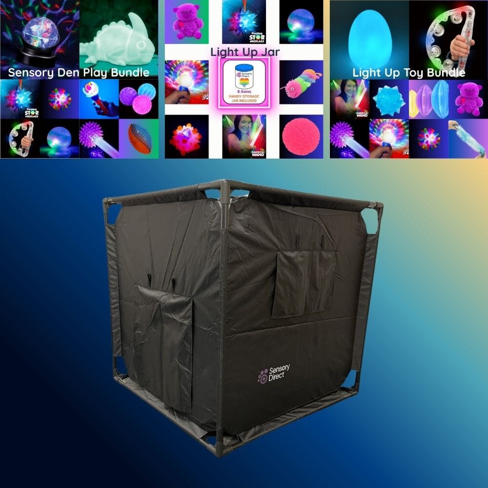 Shop Frame Blackout Sensory Den & Light Up Bundle - save 20% | Sensory ...