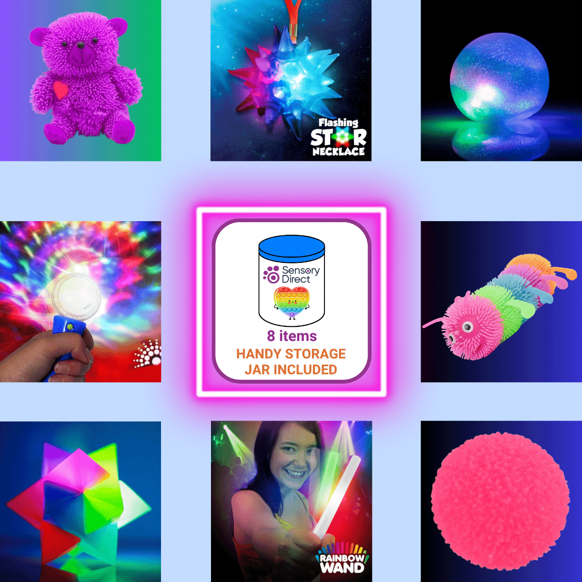 Light Up Sensory Jar