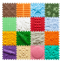 Sensory Land Puzzle Playmats (25cmx25cm) Set of 16