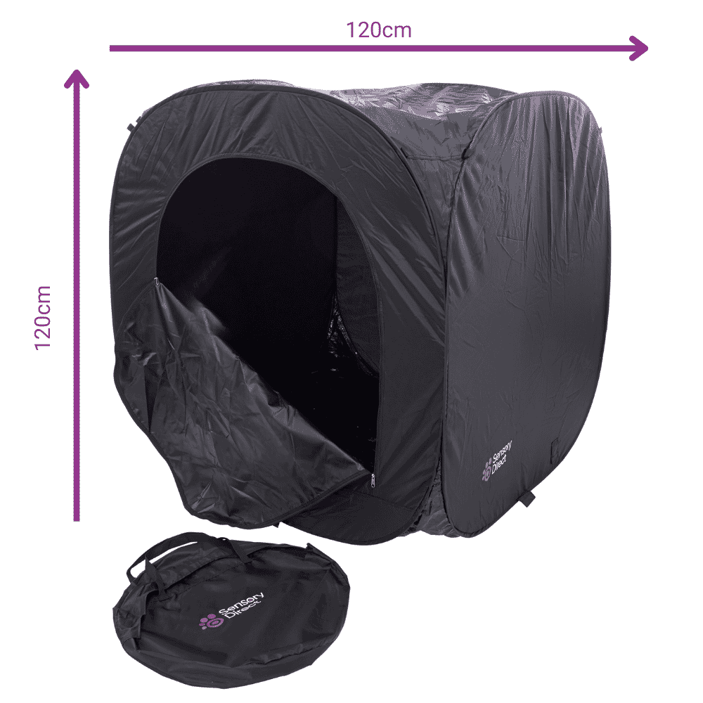 Large Pop-Up Blackout Sensory Den