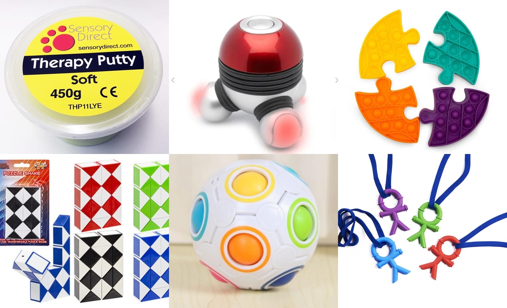 uBook Fidget Toys Sensory Toys Autism Stress Relief Toys Fiddle Toys for Kids 