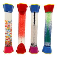 Sensory Liquid Fidget Tubes - Pack of 4