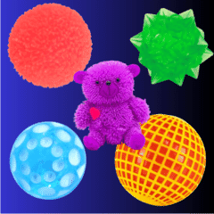 Pack of 5 Light Up Toys