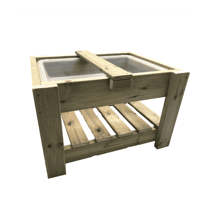 Wooden Mini Water Fun Unit