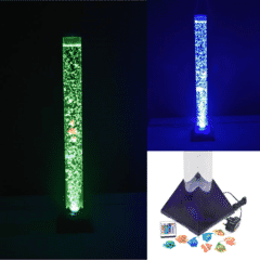 Bubble Tube with Remote - 120cm LED Colour Changing