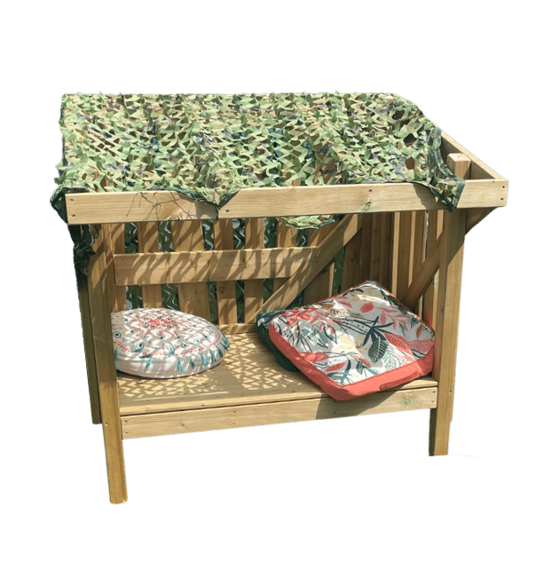Wooden Outdoor Reading Hide