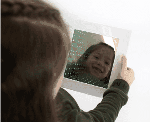 Square Infinity Tunnel Lamp