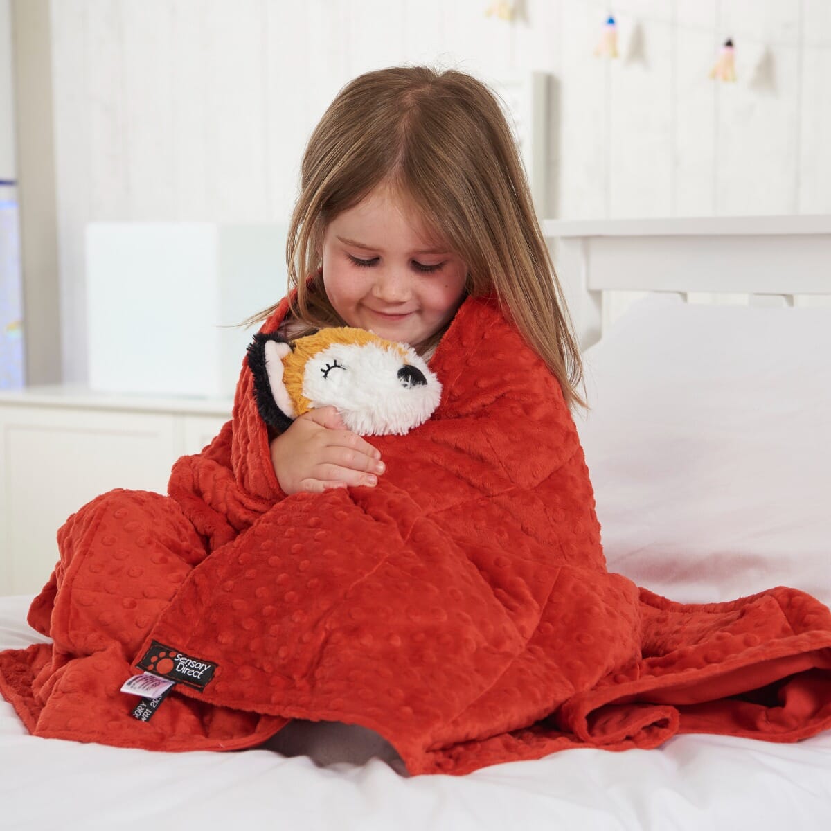 Kids Snuggly Tactile Weighted Blanket 