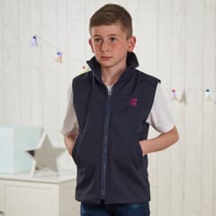 Kids Weighted Jacket - front view on boy