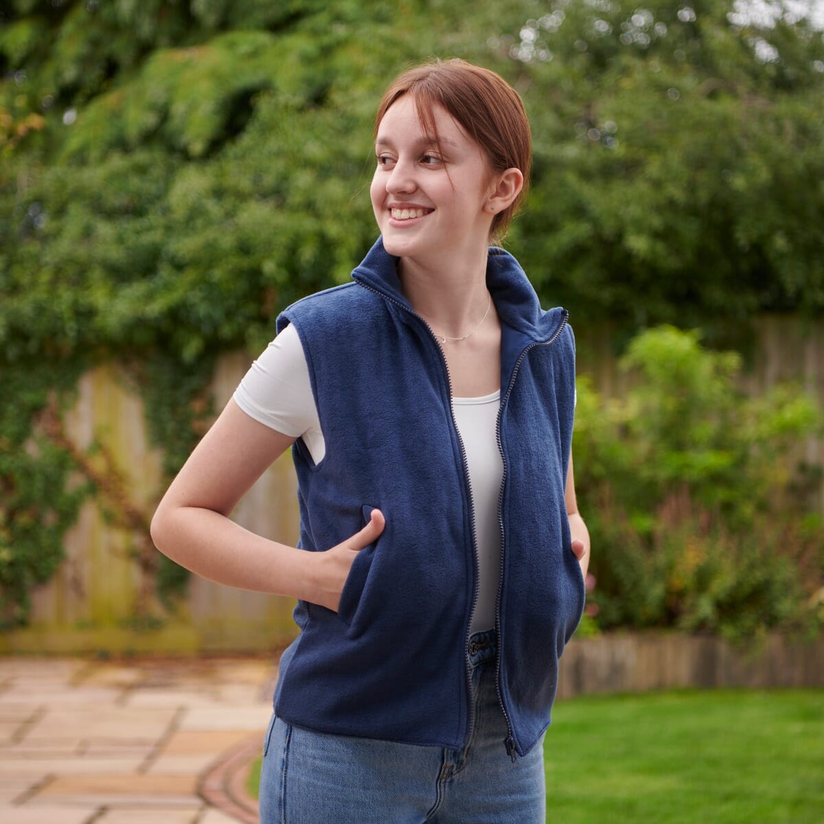 Kids Weighted Fleece Waistcoat Weighted Compression
