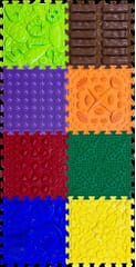 Happy Path Sensory Puzzle Playmats (25cmx25cm) Set of 8