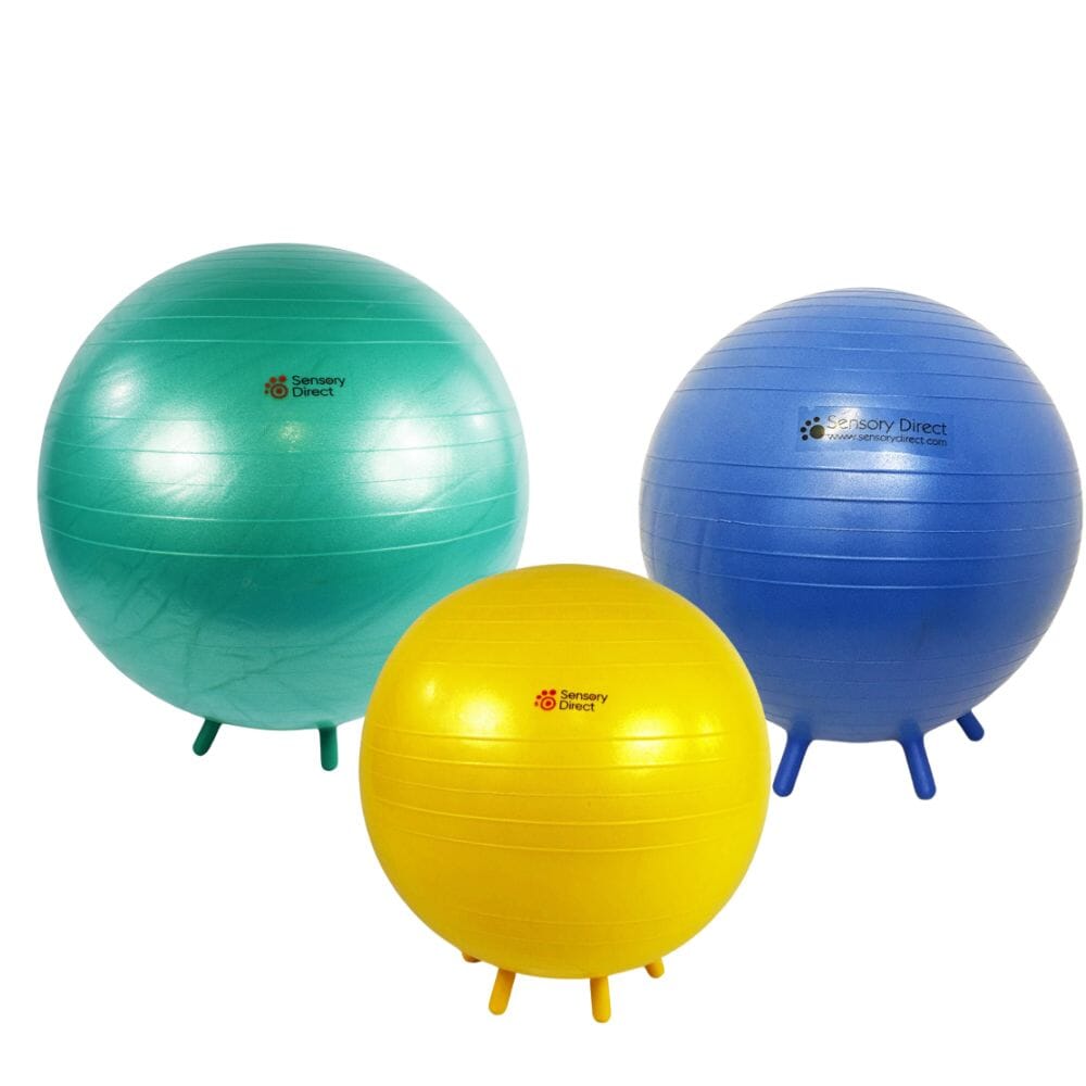 Yoga ball with feet hot sale