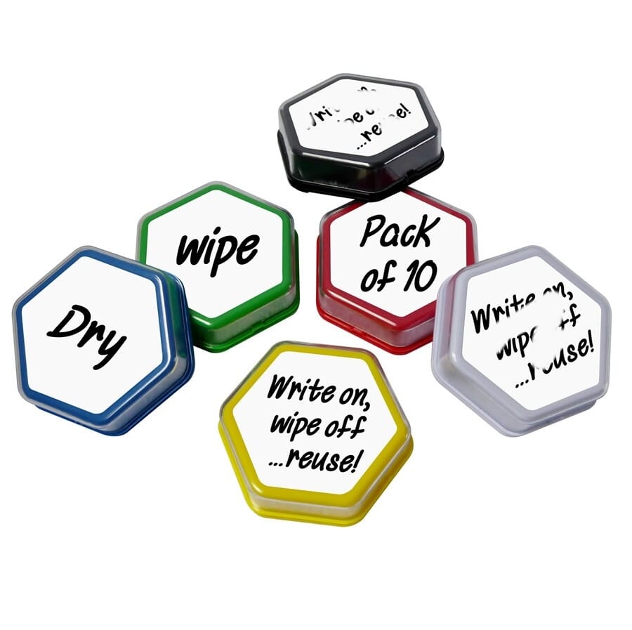 Talking Tiles Hexagon (Pack of 6) Talking & Listening