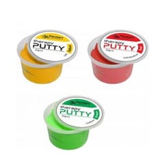 Therapeutic Putty 3 Pack (Red, Green, Yellow)