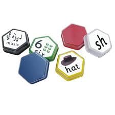 Talking Tiles Hexagon (Pack of 6)