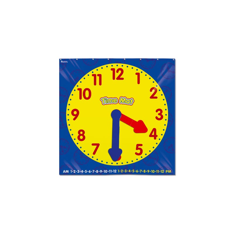 Educational Toys | Life Skills | Telling The Time – Time Activity Mat