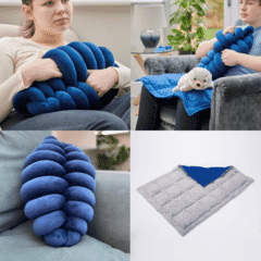 Sensory Sofa Pack With Sensory Cuddle Cocoon and Weighted Lap Pad